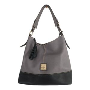 Dooney & Bourke Shoulder Handbag Women Sophie Florentine Leather Hobo Tassel